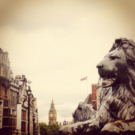 London:Trafalgar square